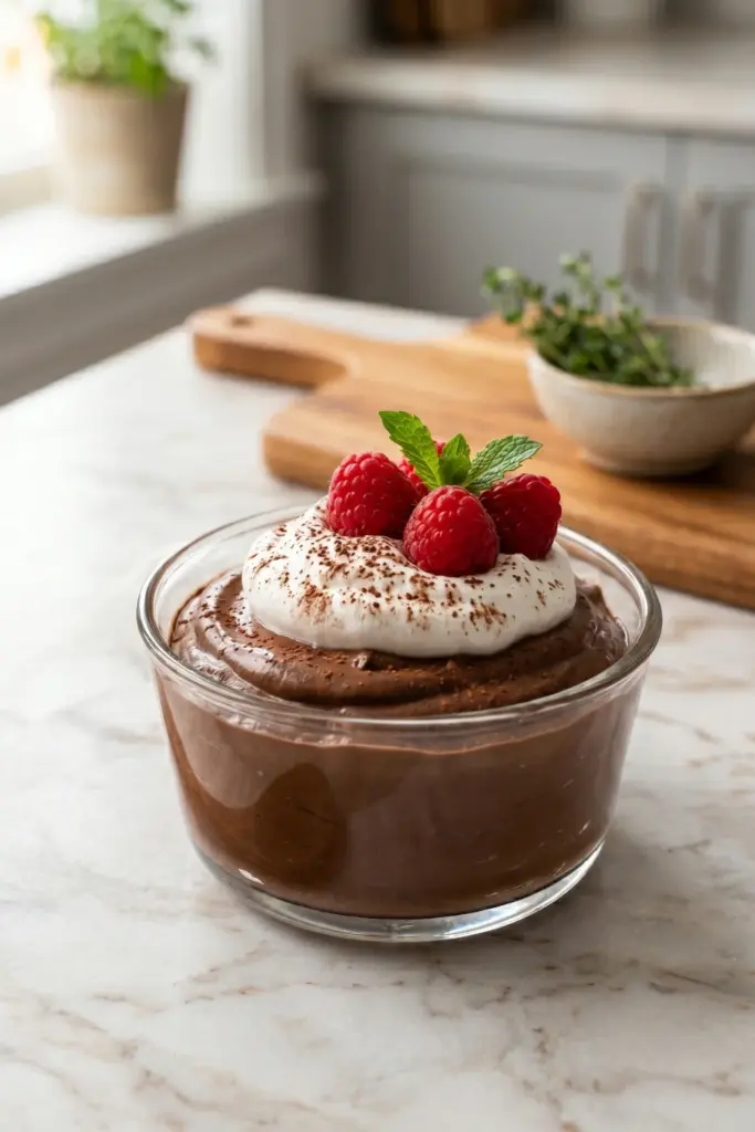 avocado-chocolate-mousse-healthy-no-bake-summer-desserts