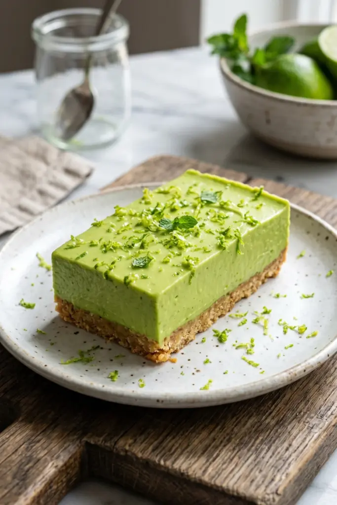 avocado-lime-icebox-bars-no-bake-summer-desserts