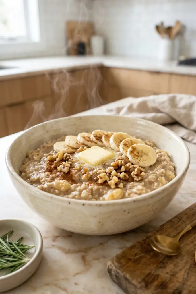banana-bread-oatmeal-classic-comfort