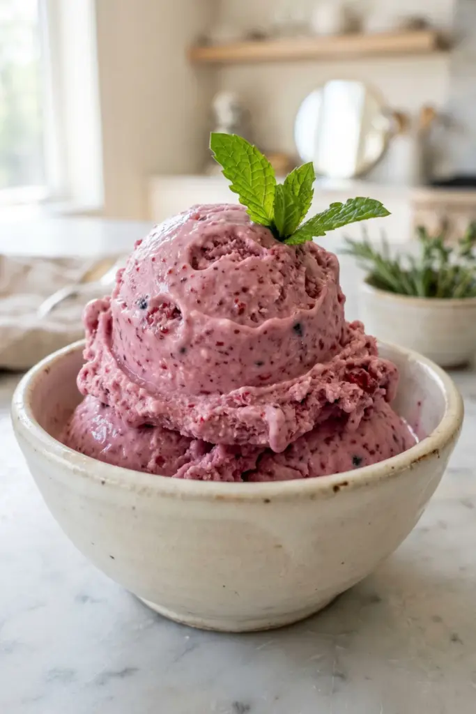 berry-cottage-cheese-ice-cream-summer-dessert