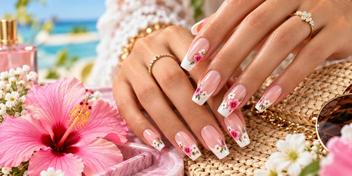 Best trendy Fourth of July summer nail color design ideas featuring festive red, white, and blue manicure shades with stylish patriotic patterns and elegant details.