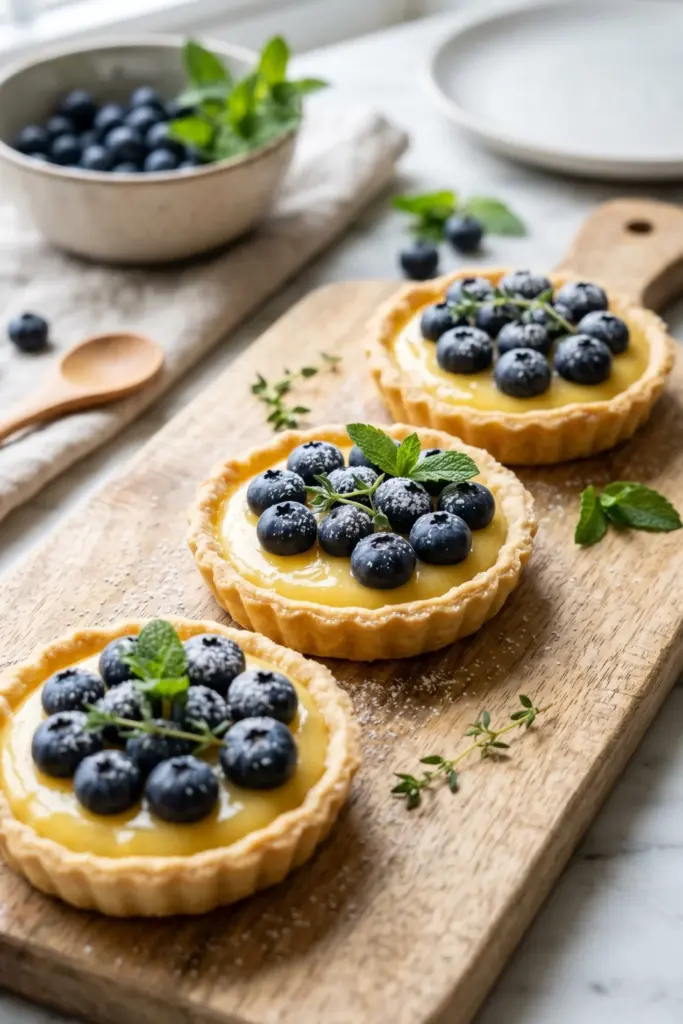 blueberry-lemon-curd-tartlets-fancy-summer-dessert