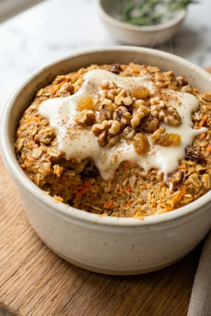 carrot-cake-cream-cheese-baked-oatmeal-cozy-breakfast-recipes