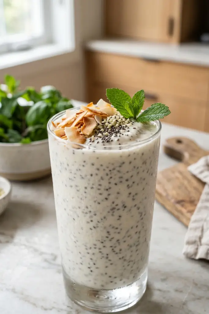 coconut-chia-protein-power-tropical-smoothie-breakfast