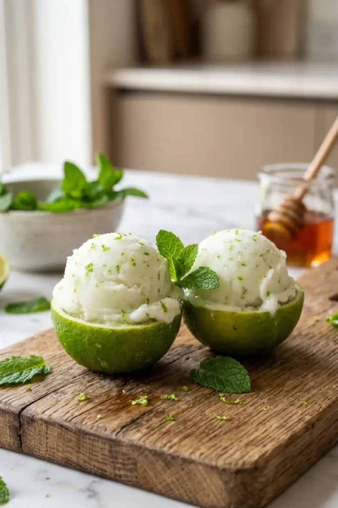 coconut-lime-sorbet-fresh-mint-fruity-summer-desserts-bursting-with-flavor-recipe-ideas