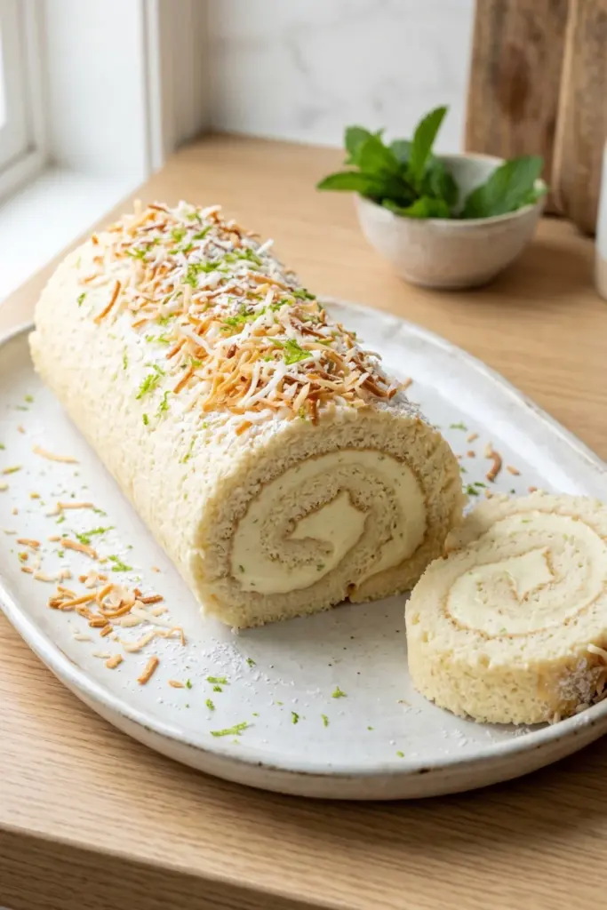 coconut-lime-swiss-roll-easy-summer-soft-fluffy-swiss-rolls-recipe-ideas