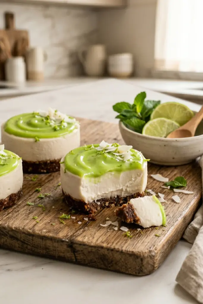 coconut-lime-vegan-cheesecake-bites-no-bake-summer-desserts