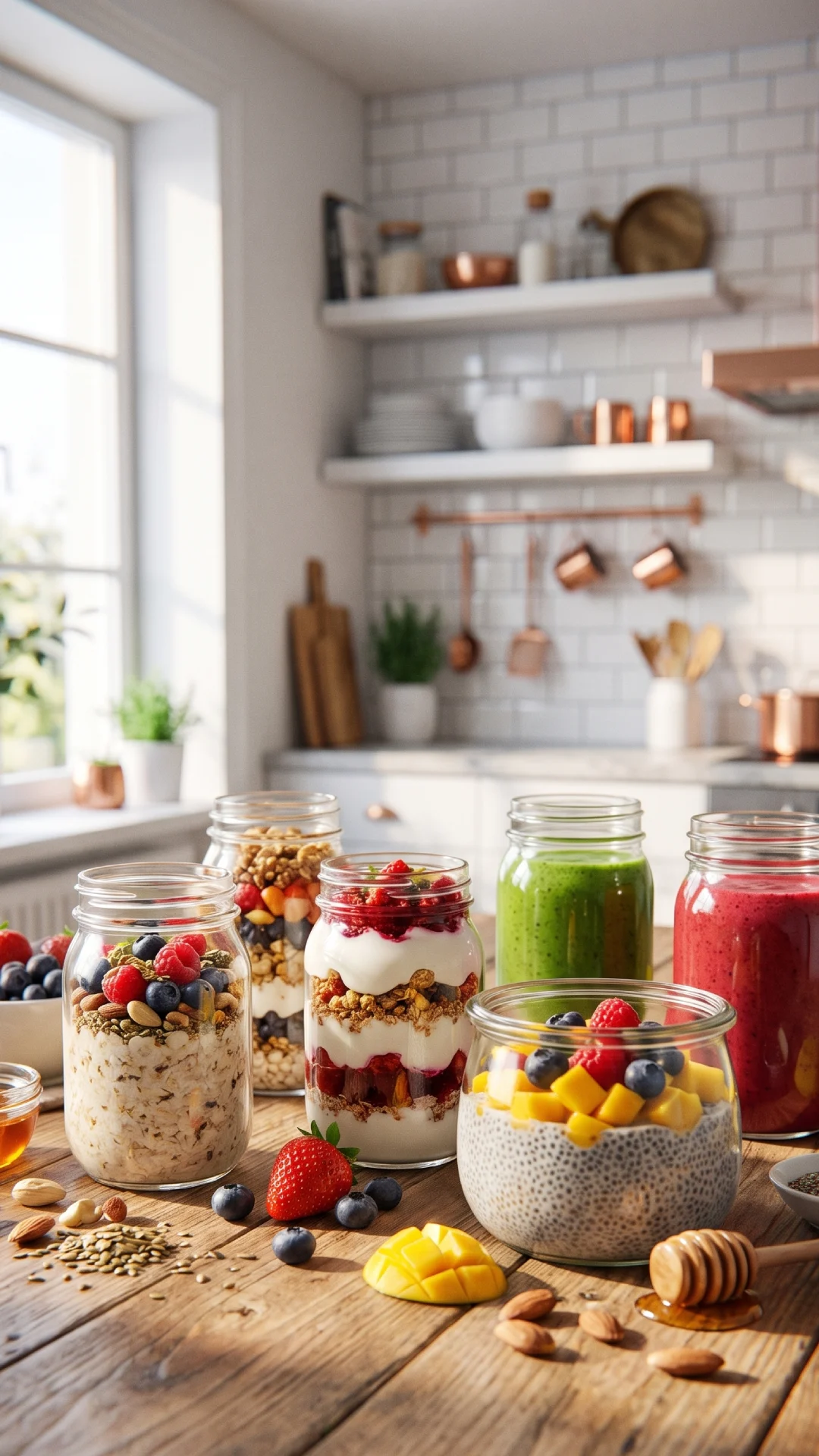 Ways to Make Cozy, Healthy Breakfast Meal Prep Jars