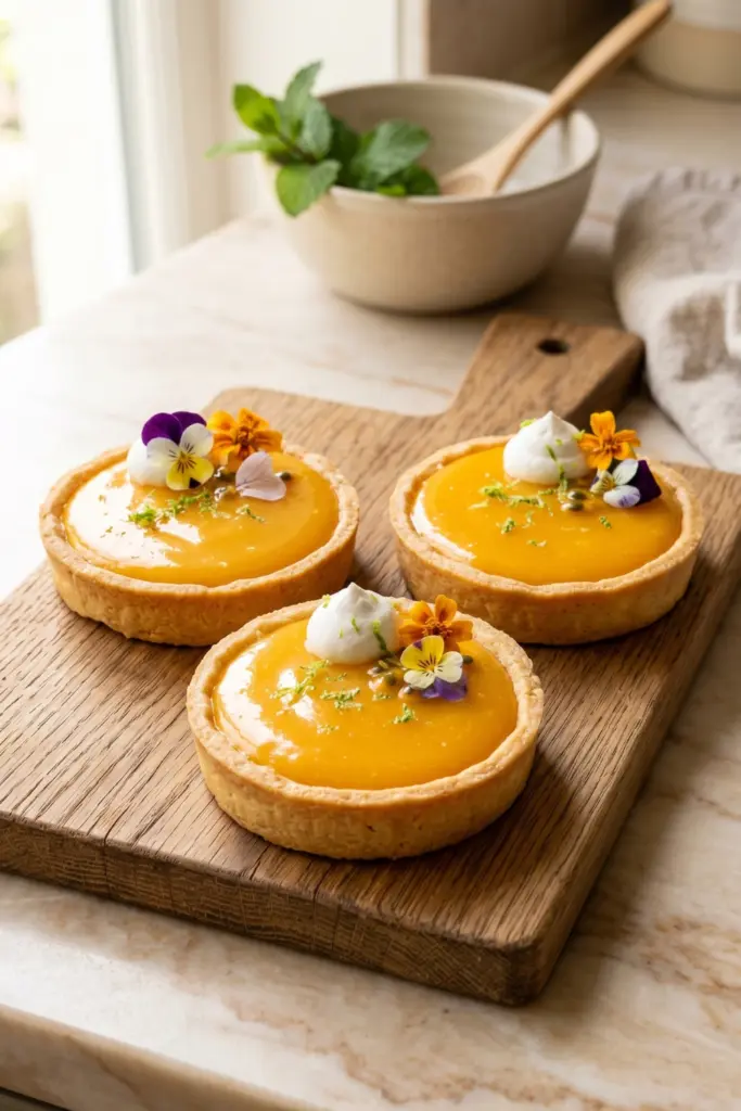 creamy-mango-passionfruit-curd-tarts-creamy-summer-desserts