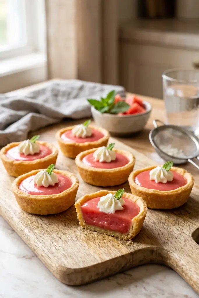 creamy-watermelon-curd-tartlets-summer-desserts