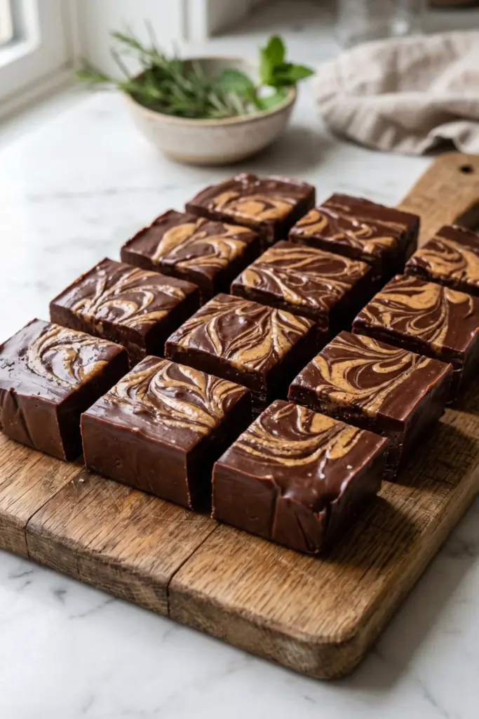 dark-chocolate-almond-butter-freezer-fudge-no-bake-summer-desserts