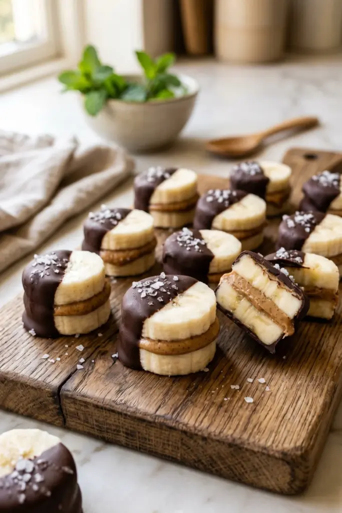 frozen-banana-bites-with-almond-butter-healthy-summer-dessert-recipe-ideas