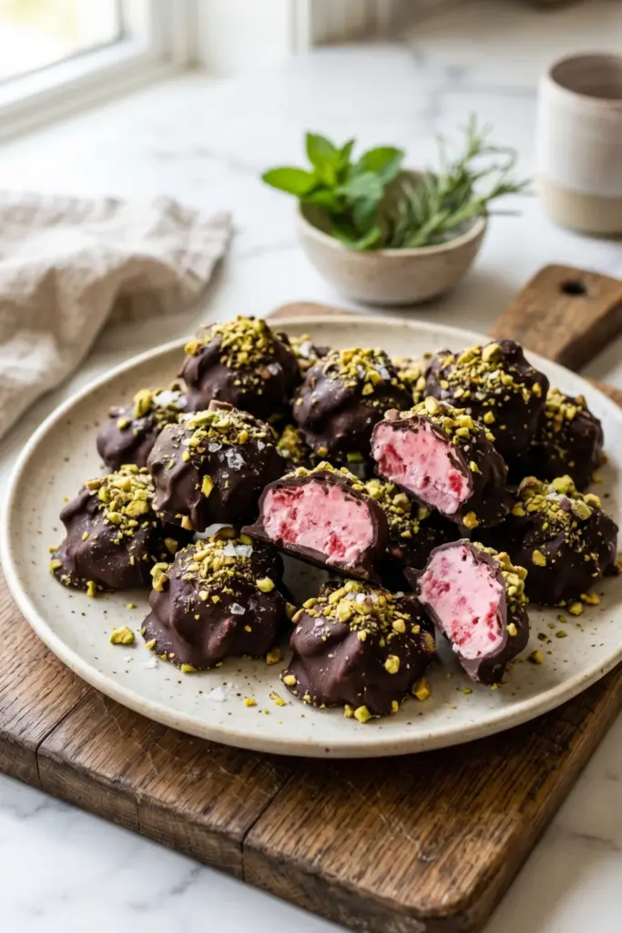 frozen-strawberry-yogurt-clusters-summer-desserts