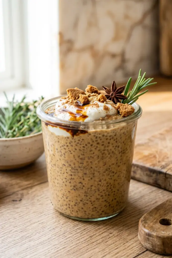 gingerbread-cookie-dough-chia-pudding
