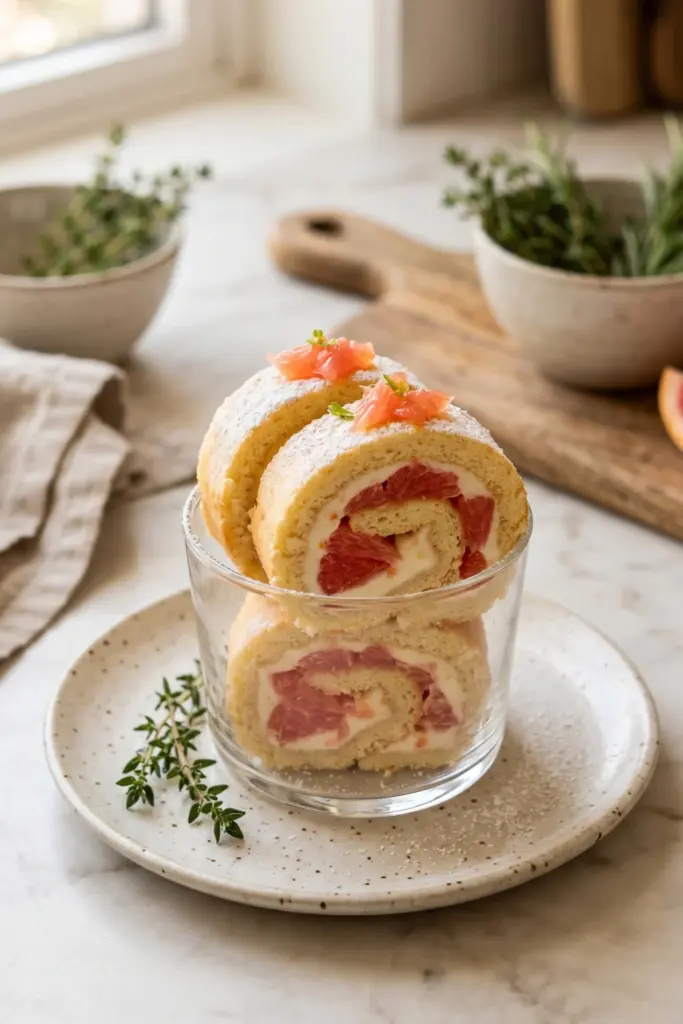 grapefruit-cream-cheese-shortcake-rolls-summer-cheesecake
