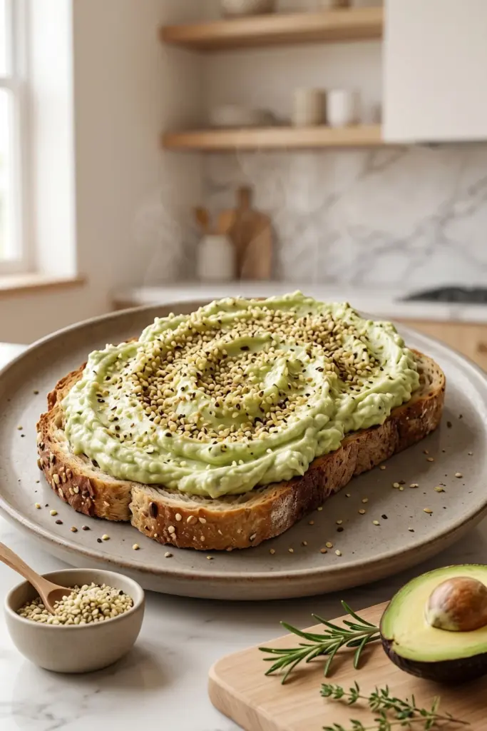 greek-yogurt-hemp-seed-avocado-toast-high-protein
