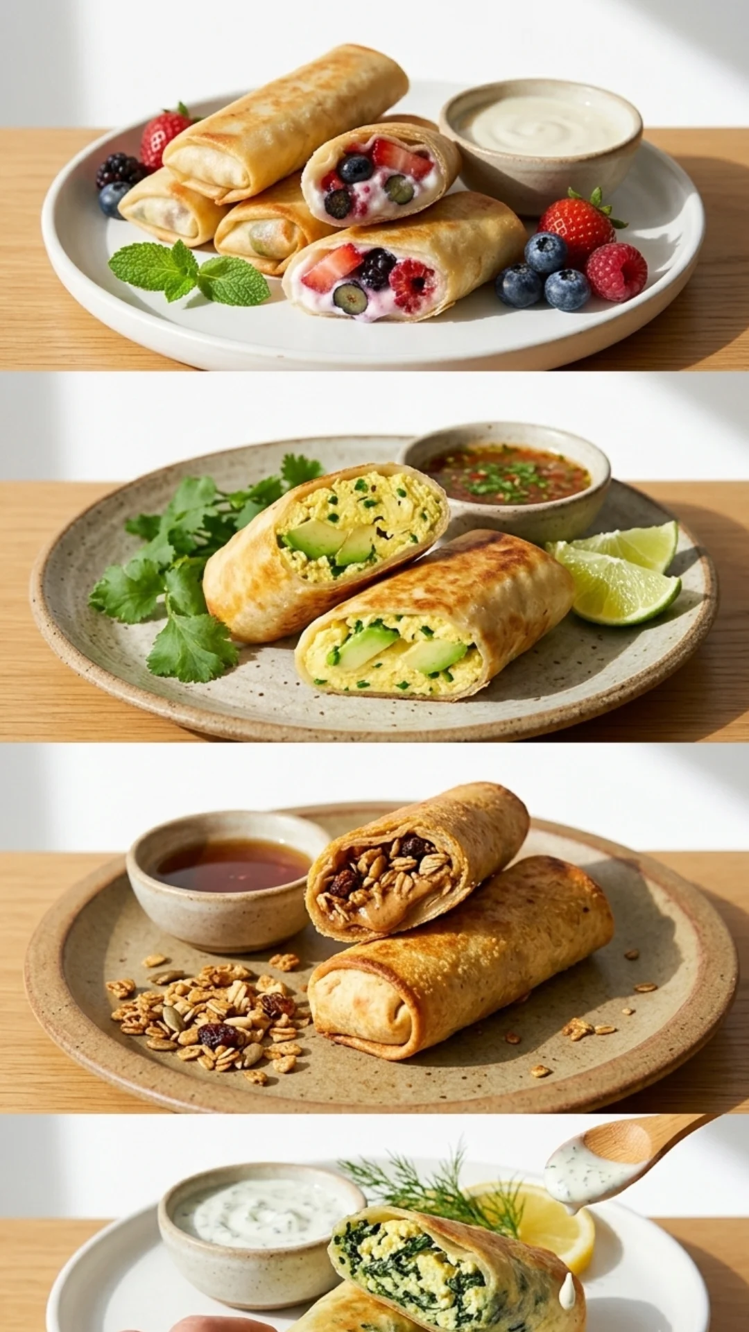 Healthy Breakfast Spring Roll Recipe Ideas for Busy Mornings