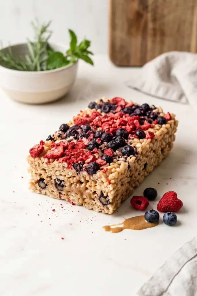 healthy-easy-summer-fourth-july-dessert-recipe-red-white-blue-rice-krispie-treats-natural-colors