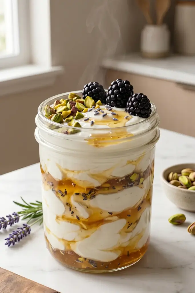 honey-lavender-parfait-cozy-greek-yogurt-breakfasts
