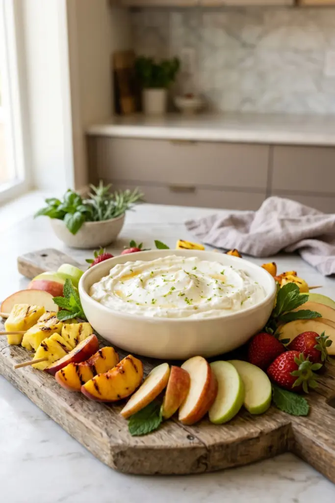 honey-lime-cottage-cheese-fruit-dip-summer-dessert