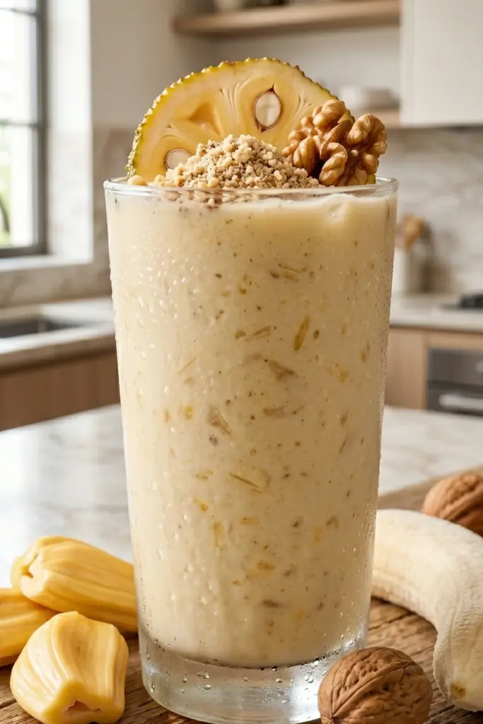 jackfruit-banana-nut-smoothie-tropical-smoothie-breakfast