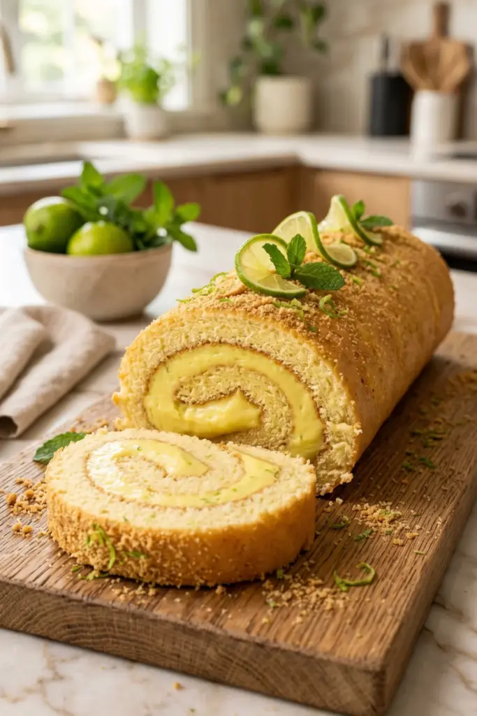 key-lime-pie-swiss-roll-easy-summer-soft-fluffy-swiss-rolls-recipe-ideas