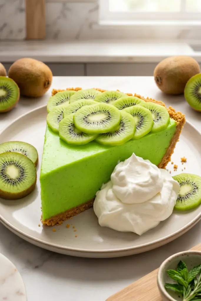 kiwi-lime-cream-pie-fruity-summer-desserts-bursting-with-flavor-recipe-ideas