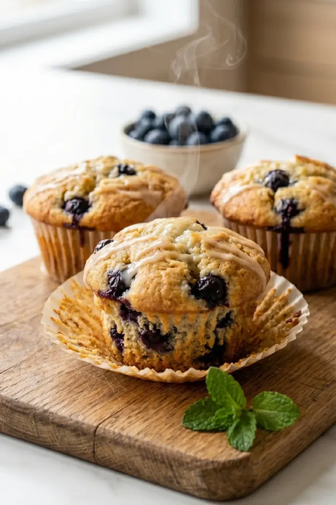 lemon-blueberry-protein-muffins-healthy-summer-dessert-recipe-ideas
