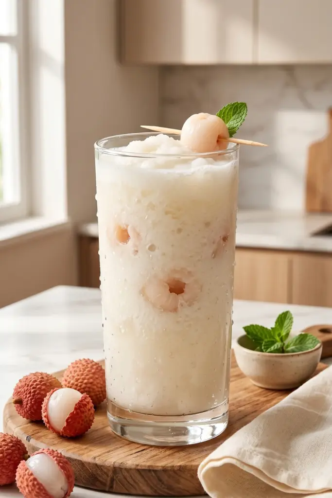 lychee-coconut-water-splash-tropical-smoothie-breakfast