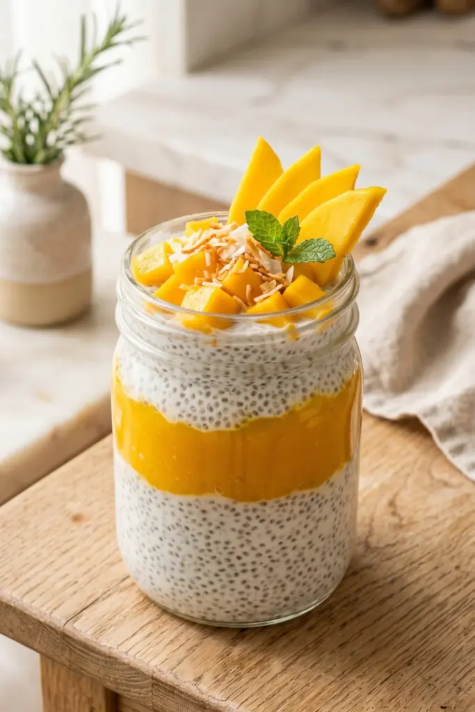 mango-coconut-chia-pudding-summer-desserts