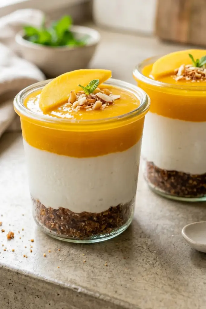 mango-coconut-cream-pie-cups-healthy-no-bake-summer-desserts