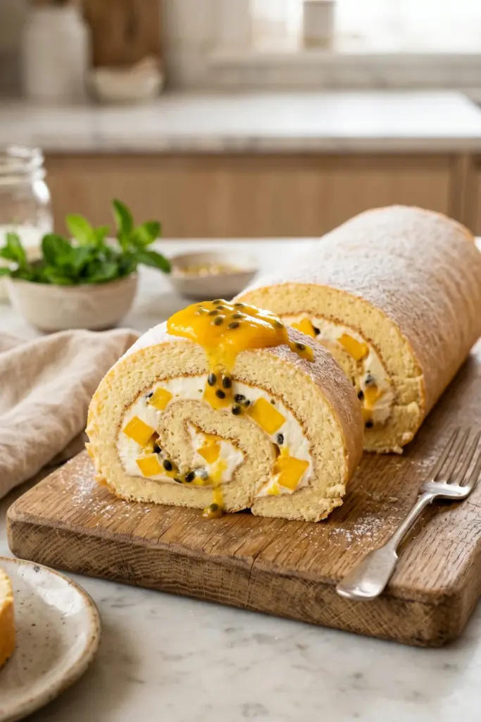 mango-passionfruit-swiss-roll-easy-summer-soft-fluffy-swiss-rolls-recipe-ideas