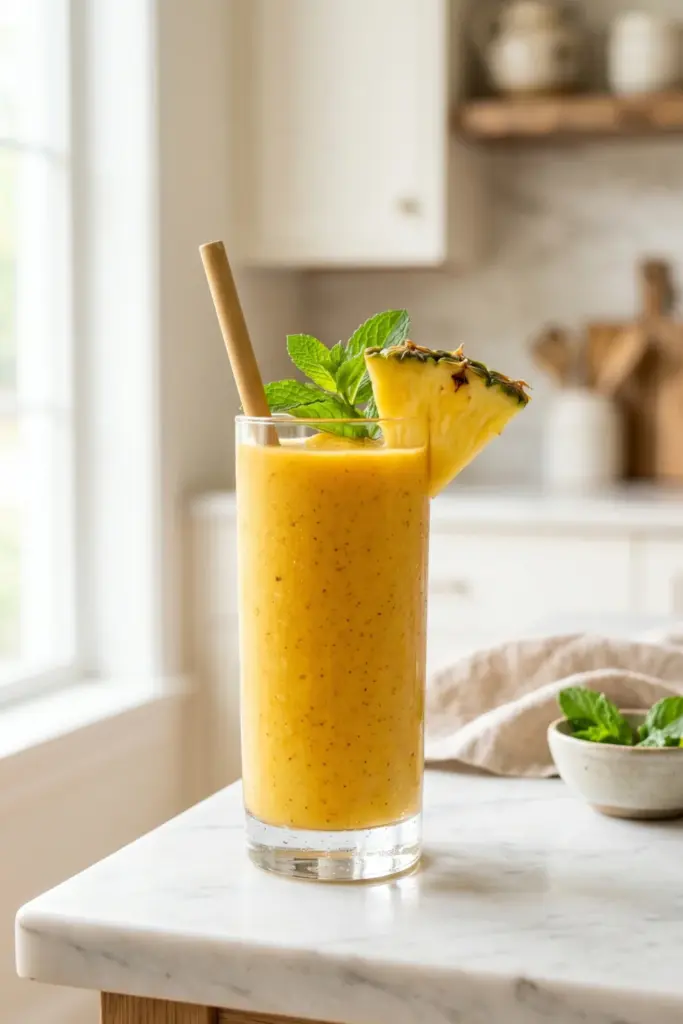 mango-pineapple-turmeric-sunrise-tropical-smoothie-breakfast
