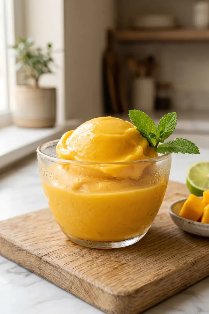 mango-sorbet-healthy-easy-summer-memorial-day-dessert-recipe-ideas