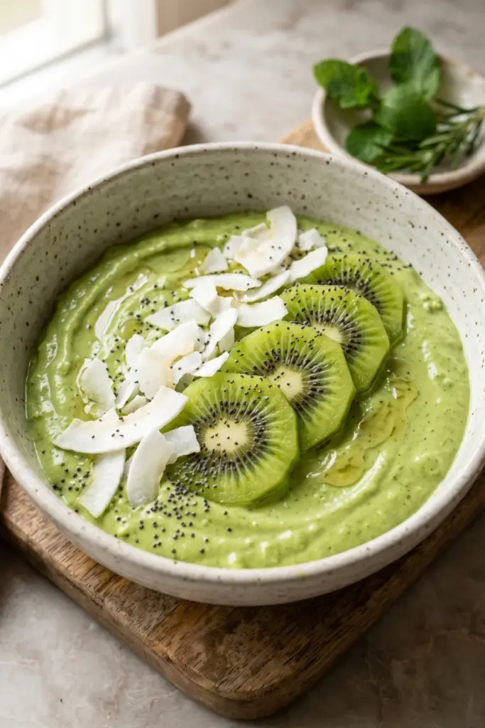 matcha-green-tea-bowl-healthy-cottage-cheese-breakfast-ideas