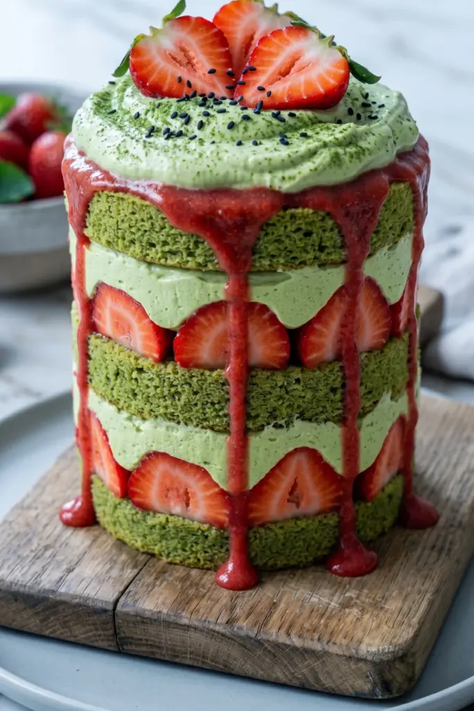 matcha-green-tea-classic-strawberry-shortcake-creamy-layers