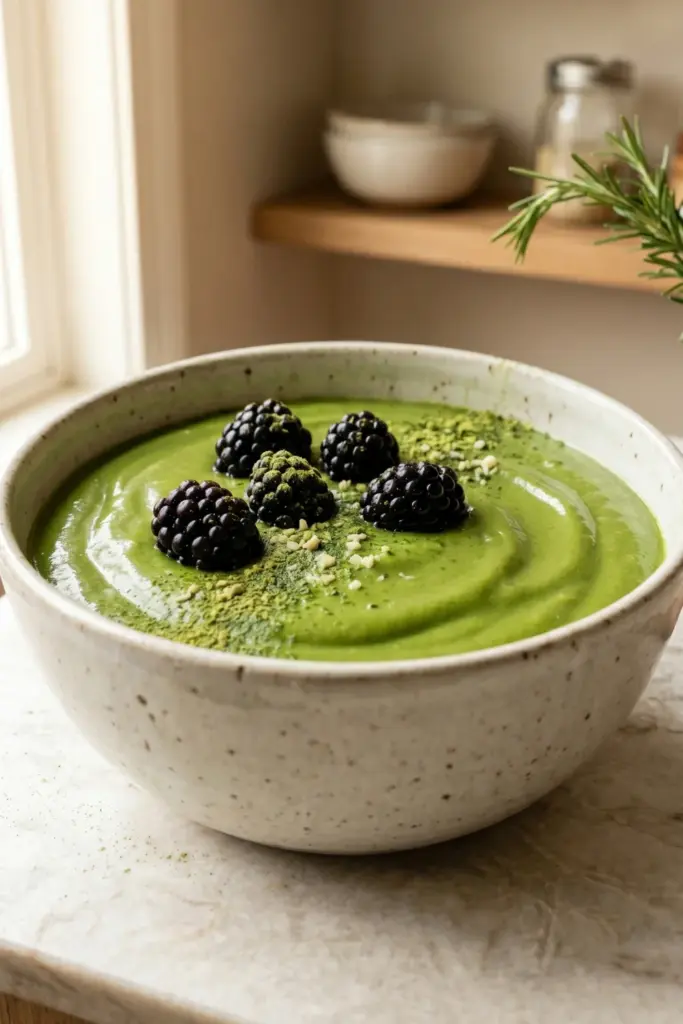 matcha-green-tea-protein-pudding-healthy-easy-summer-high-protein-dessert-recipe-ideas