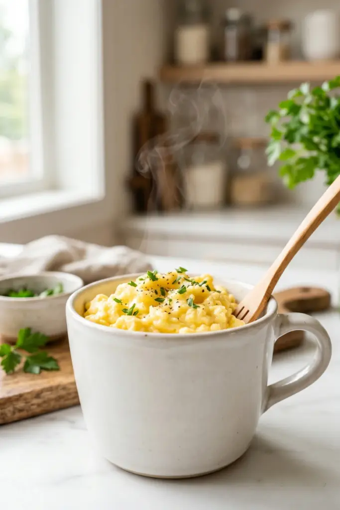 microwave-mug-scrambled-eggs-busy-mornings
