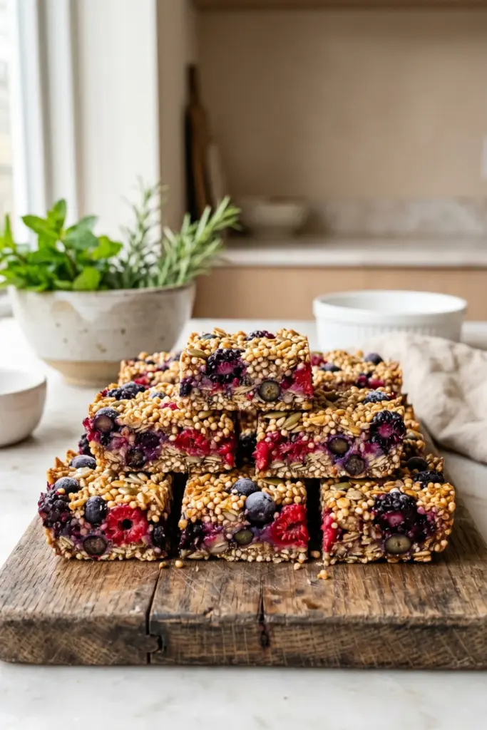 mixed-berry-quinoa-crunch-bars-summer-fruit-desserts
