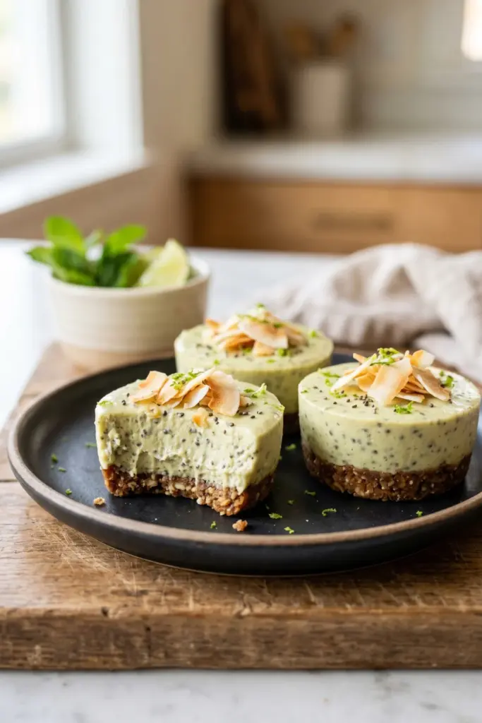no-bake-coconut-lime-chia-cheesecake-healthy-summer-dessert-recipe-ideas