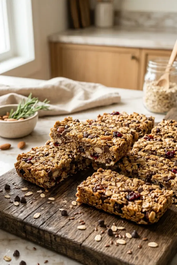 no-bake-granola-bars-busy-mornings