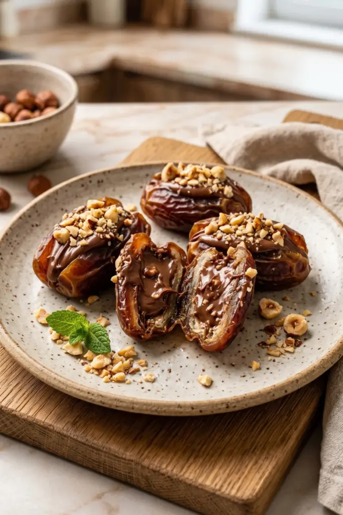 nutella-hazelnut-stuffed-dates-easy-summer-3-ingredient-desserts