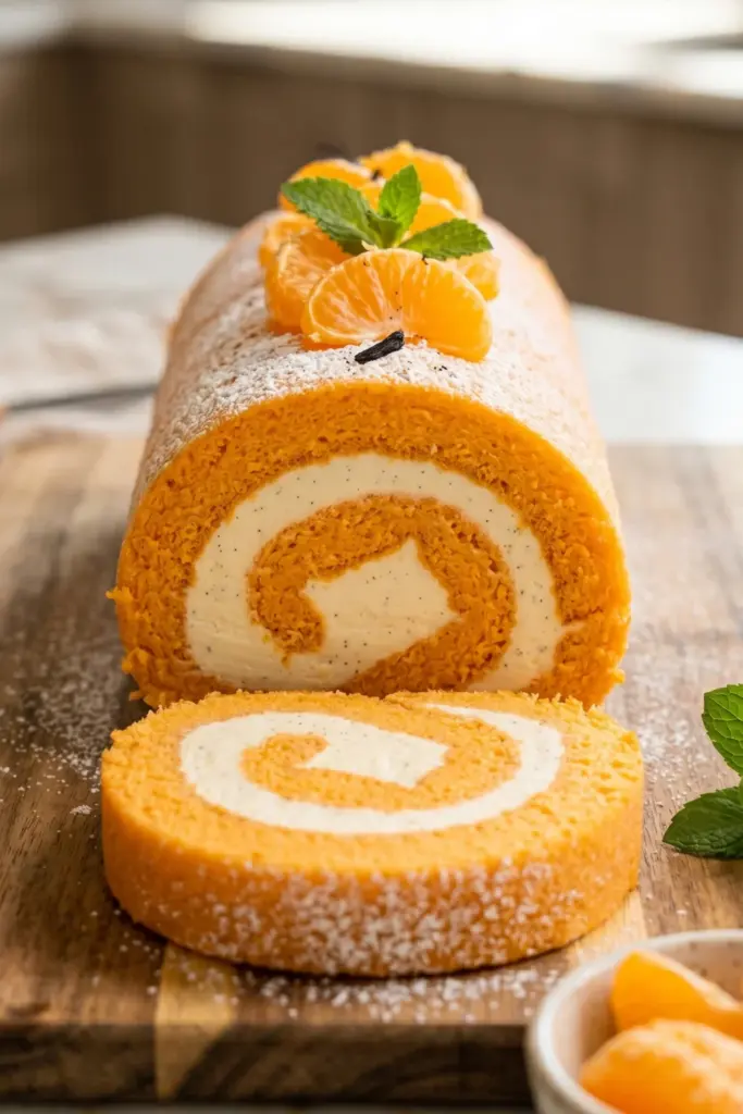 orange-creamsicle-swiss-roll-easy-summer-soft-fluffy-swiss-rolls-recipe-ideas
