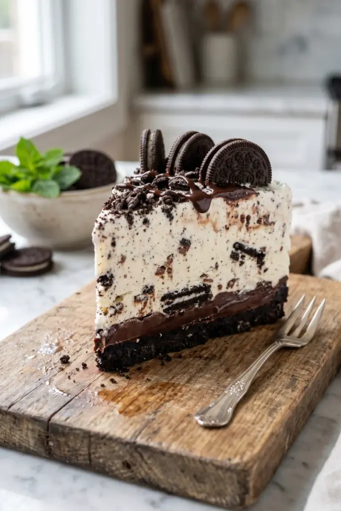 oreo-ice-cream-cake-no-bake-freezer-summer-parties
