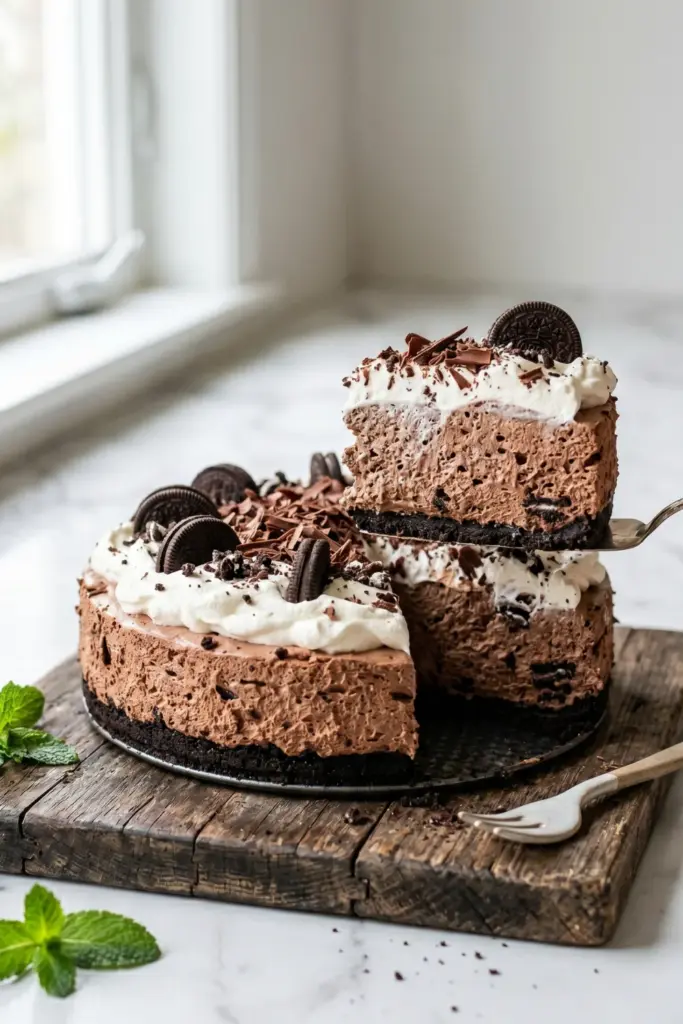 oreo-mousse-cake-whipped-topping-no-bake-summer-parties