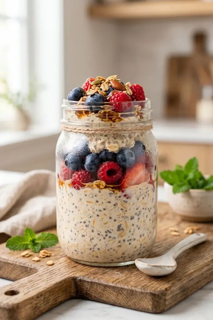 overnight-oats-berries-busy-mornings