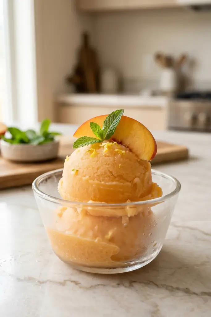 peach-sorbet-refreshing-summer-desserts