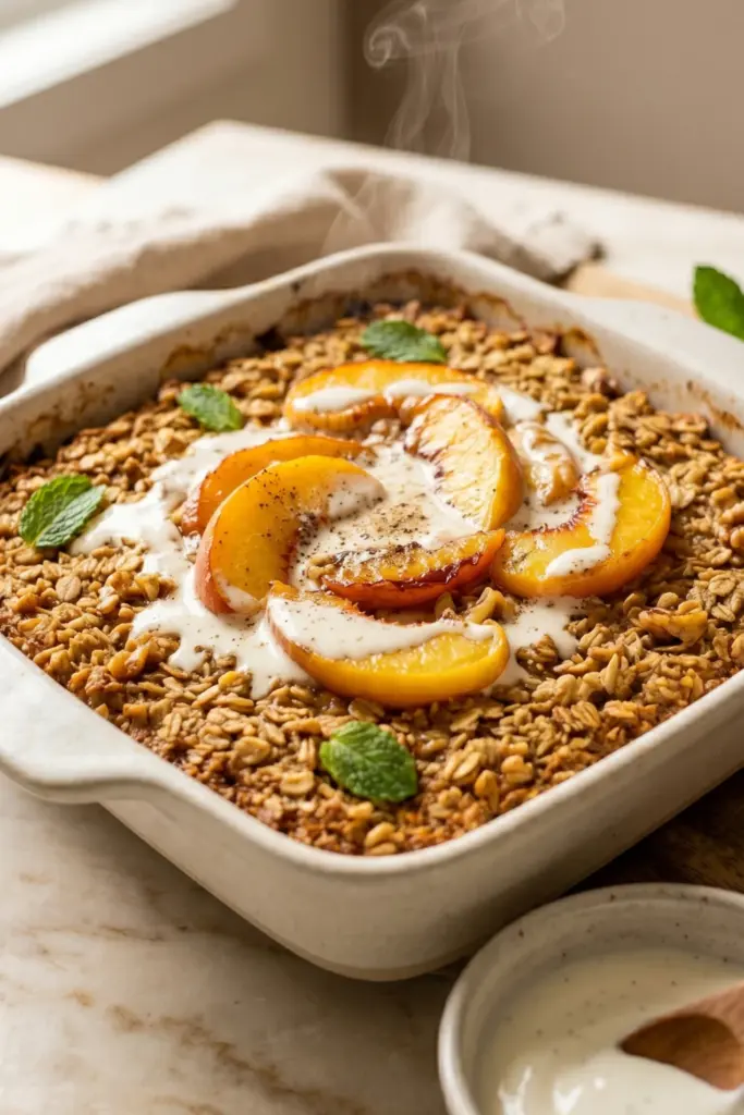 peaches-cream-baked-oatmeal-cozy-breakfast-recipes