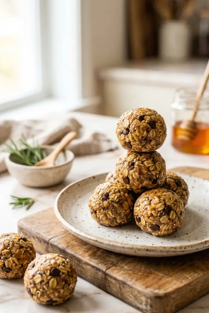 peanut-butter-honey-no-bake-bites-easy-summer-3-ingredient-desserts