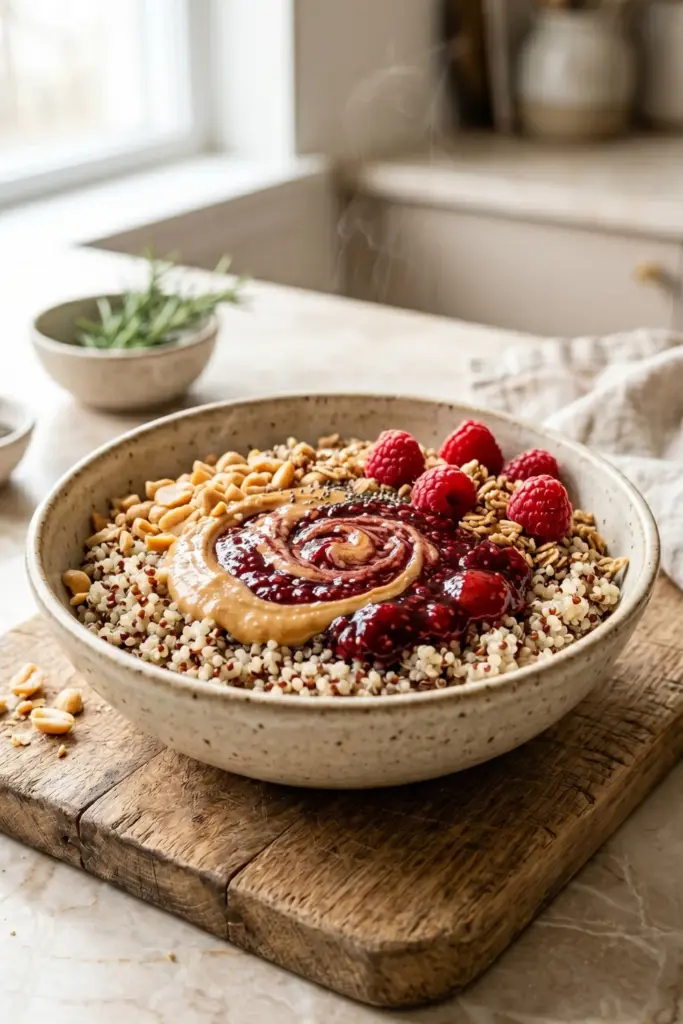 peanut-butter-jelly-quinoa-cozy-breakfasts
